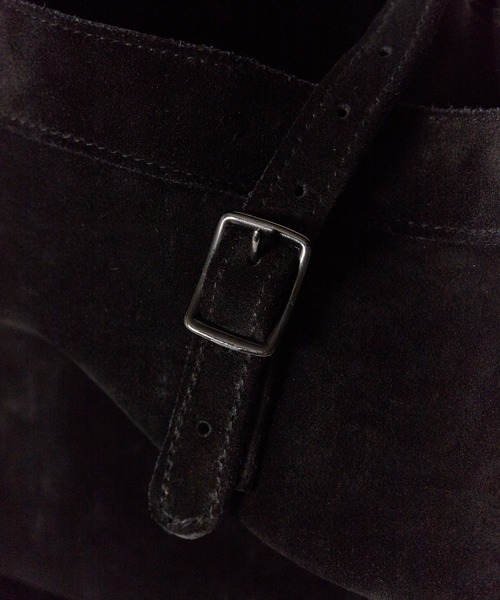 SEVEN BY SEVEN(セブンバイセブン)の「SEVEN BY SEVEN/セブン バイ セブン LEATHER SHOULDER BAG 本革 レザー スウェード スプリットレザー シーズンレス ショルダーバック 大容量 2026秋服(ショルダーバッグ・メンズ・ブラック/ネイビー・FREE)」の13枚目の写真