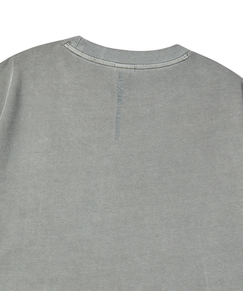 LIFE WORK(ライフワーク)の「共用) ヴィンテージシリコンラドク半袖Tシャツ(Tシャツ/カットソー・レディース・ピンク/カーキ/ネイビー/ライトグレー/チャコールグレー・X-SMALL/SMALL/MEDIUM/LARGE/X-LARGE)」の8枚目の写真