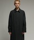 SINSS（シンス）の「Goat leather collar coat / ゴートレザーカラーコート（ステンカラーコート・LARGE）」