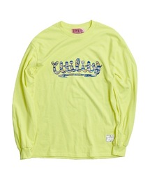 EFFECTEN（エフェクテン）の「mlt5867-Tiger camo basic logo L-S Tee ロングスリーブTシャツ(efsc-22)（Tシャツ/カットソー）」