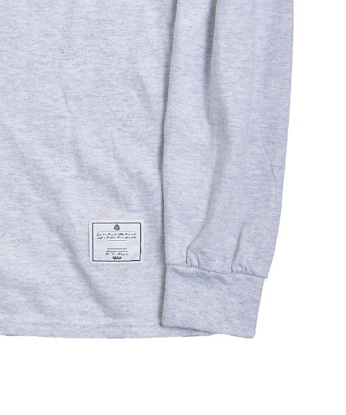 EFFECTEN(エフェクテン)の「mlt5867-Tiger camo basic logo L-S Tee ロングスリーブTシャツ(efsc-22)(Tシャツ/カットソー・メンズ・イエロー系その他/ブラック/アッシュ・M/XL/L)」の11枚目の写真
