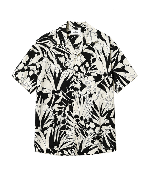 THESHIRTHOUSE(ザシャツハウス)の「ハワイアンシャツ オリジナル ヤシ柄 アイボリー メンズ/レディース(シャツ/ブラウス・レディース・アイボリー・1/3/02)」の1枚目の写真