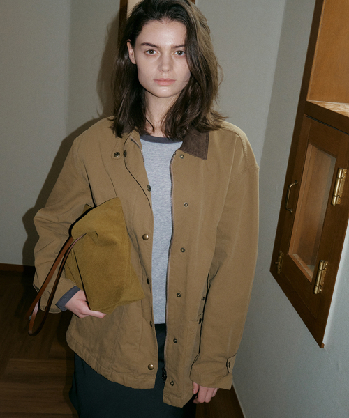 108POUND(108パウンド)の「Mason Work Jacket_Beige(ミリタリージャケット・レディース・その他・FREE)」の3枚目の写真