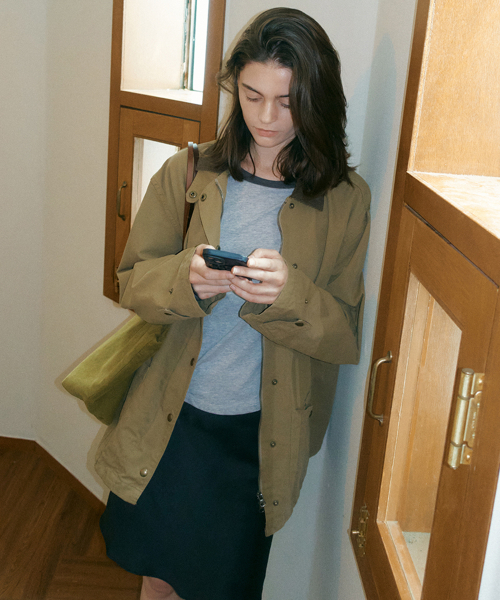 108POUND(108パウンド)の「Mason Work Jacket_Beige(ミリタリージャケット・レディース・その他・FREE)」の4枚目の写真