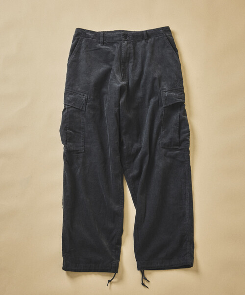 HINSON（ヒンソン）の「HINSON/ヒンソン 別注 6Pkt Pants/6ポケット コーデュロイ カーゴパンツ（カーゴパンツ・メンズ・ブラウン/チャコールグレー/オリーブ・LARGE/MEDIUM/SMALL）」の7枚目の写真