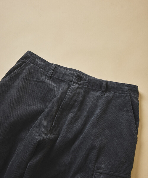 HINSON（ヒンソン）の「HINSON/ヒンソン 別注 6Pkt Pants/6ポケット コーデュロイ カーゴパンツ（カーゴパンツ・メンズ・ブラウン/チャコールグレー/オリーブ・LARGE/MEDIUM/SMALL）」の8枚目の写真