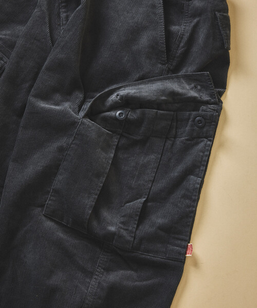 HINSON（ヒンソン）の「HINSON/ヒンソン 別注 6Pkt Pants/6ポケット コーデュロイ カーゴパンツ（カーゴパンツ・メンズ・ブラウン/チャコールグレー/オリーブ・LARGE/MEDIUM/SMALL）」の21枚目の写真