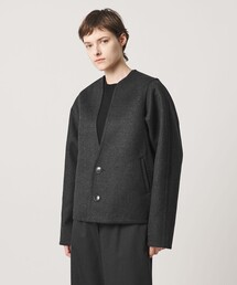 <LOEFF>スリットネック ジャケット