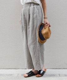 liflattie ships | liflattie ships:リネン ワイドパンツ ◇(その他パンツ)