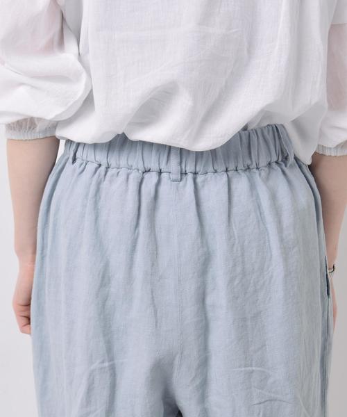 liflattie ships(リフラティ シップス)の「liflattie ships:リネン ワイドパンツ ◇(その他パンツ・レディース・グレー/ネイビー/ライトブルー/オリーブ・93/94)」の19枚目の写真