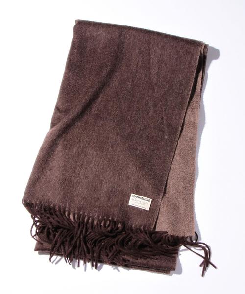 BEAUTY&YOUTH UNITED ARROWS（ビューティーアンドユースユナイテッドアローズ）の「BY ∴ リバーシブル カシミヤ ストール◆（マフラー・メンズ・ブラック/グレー/ダークブラウン・FREE）」の10枚目の写真