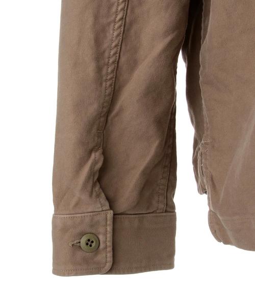 UNITED ARROWS & SONS（ユナイテッドアローズアンドサンズ）の「UNITED ARROWS & SONS（ユナイテッドアローズ＆サンズ）FATIGUE ZIP JACKET◆（ミリタリージャケット・メンズ・ブラウン・SMALL/MEDIUM/LARGE）」の5枚目の写真