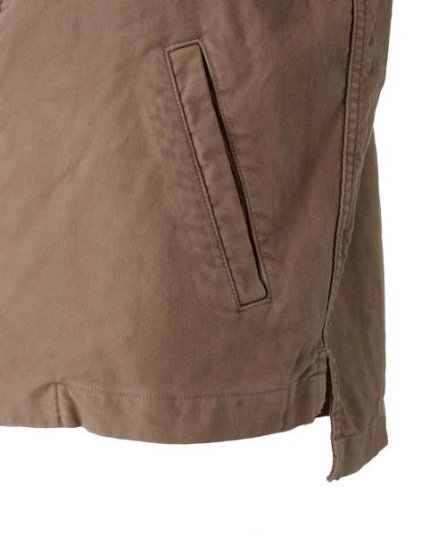 UNITED ARROWS & SONS（ユナイテッドアローズアンドサンズ）の「UNITED ARROWS & SONS（ユナイテッドアローズ＆サンズ）FATIGUE ZIP JACKET◆（ミリタリージャケット・メンズ・ブラウン・SMALL/MEDIUM/LARGE）」の6枚目の写真