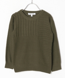 GLOBAL WORK | 【キッズ】アラエルブロッキングニット/727141(ニット/セーター)