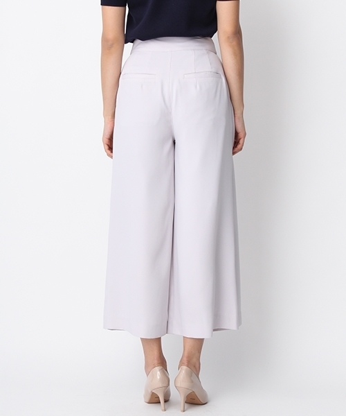 Andemiu（アンデミュウ）の「ウエストリボンフレアワイドパンツ757574（その他パンツ・レディース・ライトグレー/ピンク・SMALL/MEDIUM）」の8枚目の写真