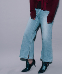 STUDIOUS | 【WEB限定】STUDIOUS インスリットワイドデニム(デニムパンツ)