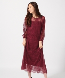 GLOBAL WORK | レースロングセットワンピース/766245(ワンピース)