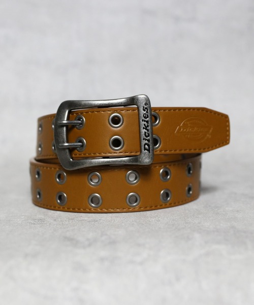 Dickies（ディッキーズ）の「Dickies 40㎜ ハトメベルト（ベルト・メンズ・ホワイト/ブラウン/キャメル/ブラック・FREE）」の4枚目の写真
