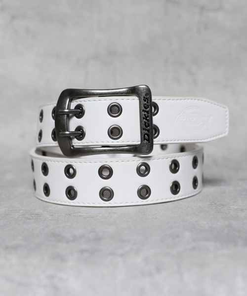 Dickies（ディッキーズ）の「Dickies 40㎜ ハトメベルト（ベルト・メンズ・ホワイト/ブラウン/キャメル/ブラック・FREE）」の2枚目の写真