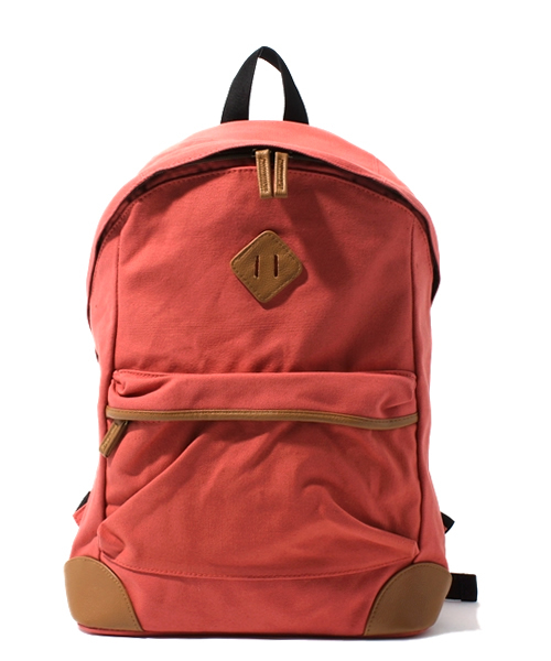 WEGO(ウィゴー)の「キャンバスポケットリュック(バックパック/リュック・メンズ・ネイビー/ピンク/ブラック・FREE)」の1枚目の写真