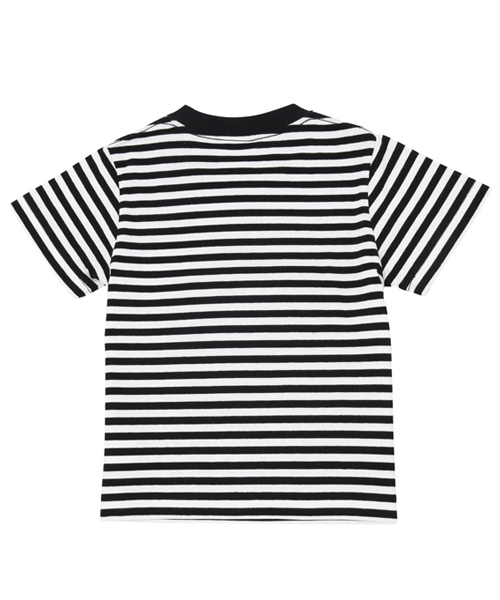 XLARGE KIDS(エクストララージキッズ)の「STRIPED S/S TEE “OG”(Tシャツ/カットソー・キッズ・ブラック/レッド・2T/4T/5T/6T)」の4枚目の写真