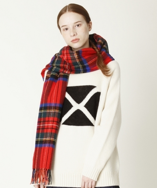 Traditional Weatherwear（トラディショナルウェザーウェア）の「ブランケットマフラー（マフラー・レディース・その他1/その他2/その他3/その他4/その他5/その他6/その他7/その他13/その他8/その他9/その他10/その他11・FREE）」の6枚目の写真