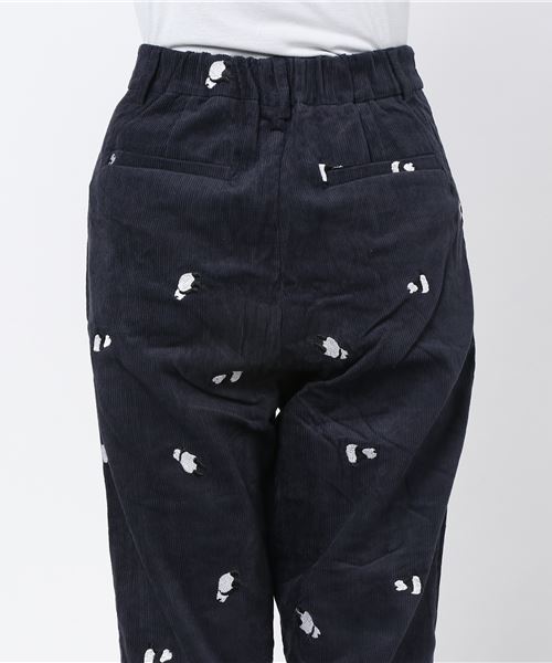 MERLOT（メルロー）の「うしろからパンダ刺繍パンツ2425（その他パンツ・レディース・ネイビー/キャメル・FREE）」の15枚目の写真