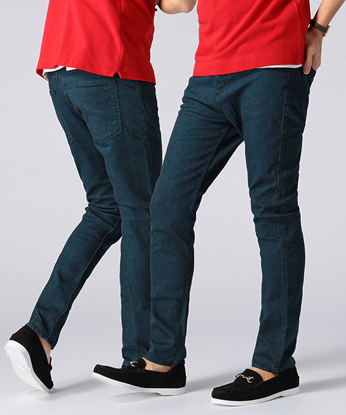 BEAMS（ビームス）の「○BEAMS / サルエルスキニー 3Dデニム（デニムパンツ・メンズ・ブラック/ブルー/インディゴブルー/その他1・SMALL/MEDIUM/LARGE/X-LARGE）」の4枚目の写真