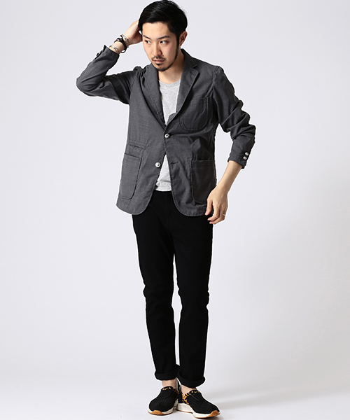 BEAMS（ビームス）の「○BEAMS / サルエルスキニー 3Dデニム（デニムパンツ・メンズ・ブラック/ブルー/インディゴブルー/その他1・SMALL/MEDIUM/LARGE/X-LARGE）」の15枚目の写真