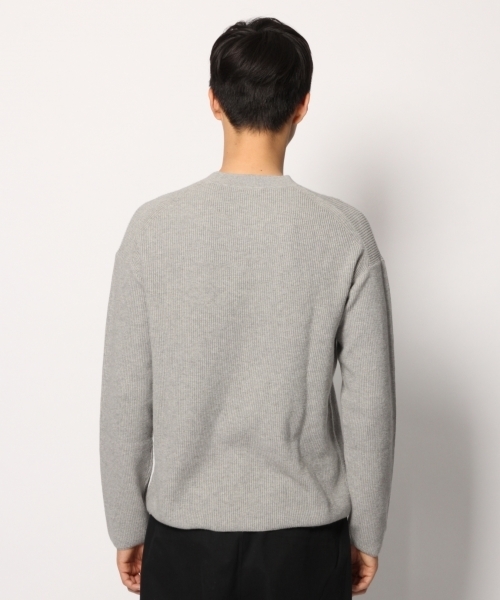 GLOBAL WORK（グローバルワーク）の「カシミアコンニットアゼクルー/779645（ニット/セーター・メンズ・ベージュ/ミント/ネイビー/グレー・LARGE/MEDIUM/SMALL/X-LARGE）」の10枚目の写真