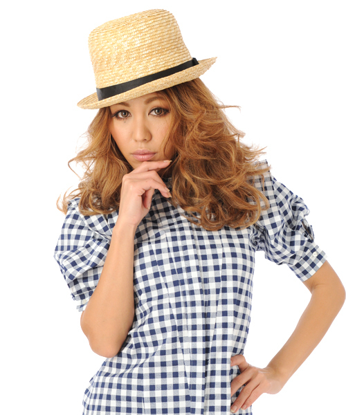 DURAS（デュラス）の「天然シルクハット（ハット・レディース・ブラック/ブラウン/ネイビー/レッド・FREE）」の8枚目の写真