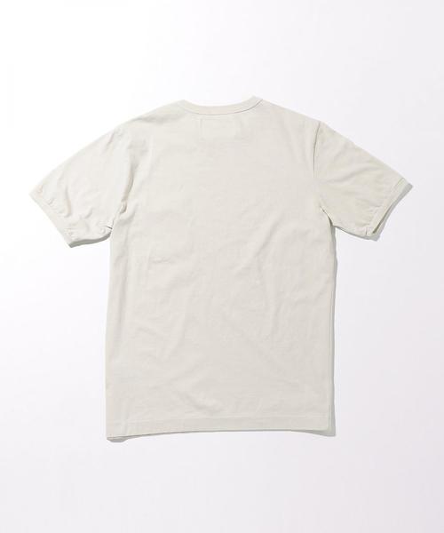 MHL.（エムエイチエル）の「＜MHL.＞ 1POCKET LOGO TEE/Tシャツ о（Tシャツ/カットソー・メンズ・ホワイト/ベージュ/ダークグレー・LARGE/SMALL/X-LARGE/MEDIUM）」の9枚目の写真