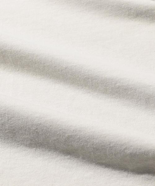 MHL.（エムエイチエル）の「＜MHL.＞ 1POCKET LOGO TEE/Tシャツ о（Tシャツ/カットソー・メンズ・ホワイト/ベージュ/ダークグレー・LARGE/SMALL/X-LARGE/MEDIUM）」の5枚目の写真