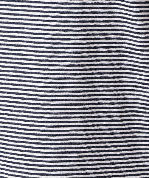 DANTON(ダントン)の「<DANTON(ダントン)> BORDER LOGO TEE/Tシャツ(Tシャツ/カットソー・メンズ・ライトグレー/ロイヤルブルー/ネイビー・40/38)」の6枚目の写真
