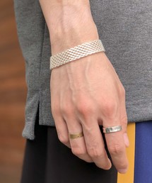 STUDIOUS | 【STUDIOUS】ワイドメッシュブレスレット(ブレスレット)