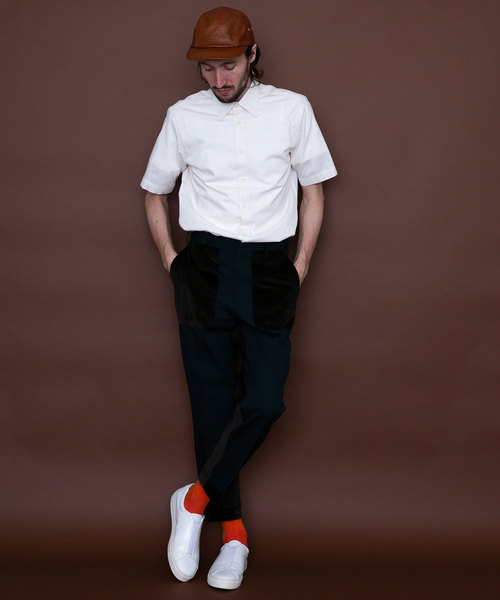 UNITED TOKYO（ユナイテッドトウキョウ）の「モンティブロードレギュラーカラーショートスリーブシャツ（シャツ/ブラウス・メンズ・ベージュ/カーキ/サックスブルー/ブラック/オフホワイト・1/2/4/3）」の14枚目の写真