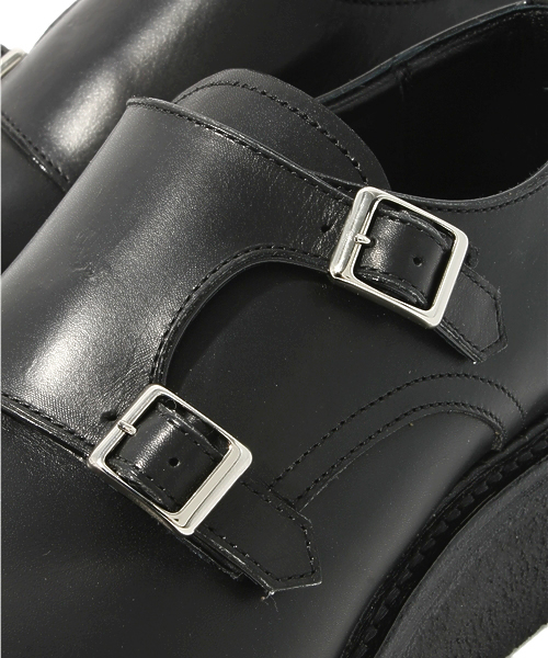 BEAMS（ビームス）の「○KIDS/L W-MONK（ドレスシューズ・メンズ・ブラック・7/7.5/8/8.5）」の7枚目の写真