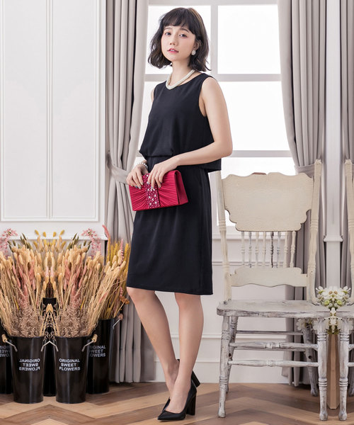 DRESS STAR(ドレス スター)の「バックスリットレースノースリーブワンピースパーティードレス(ドレス・レディース・グレー/ネイビー/ブラック・XXL/XL/L/M/S)」の17枚目の写真