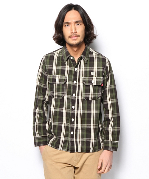 BOUNTY HUNTER（バウンティーハンター）の「BxH Flannel Check Shirts 