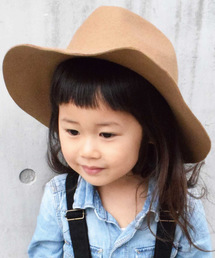 GRIN BUDDY | 【GRIN BUDDY(グリンバディ)】キッズフェルトハット/Kids Wide Brimmed Hat(ハット)
