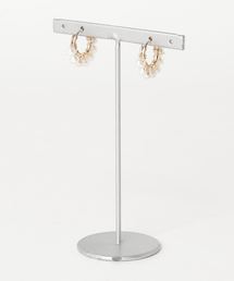 【marinaJEWELRY】14kgf/pti*Freshwater Pearl wrapped pierced earring