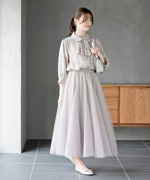 【R(アール)】チュールスカート rps｜スーパーフレアーチュールスカート | Rakuten Fashion(楽天