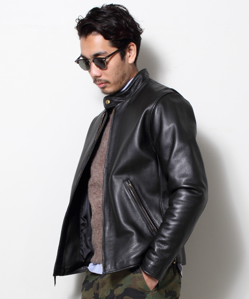BEAMS PLUS / TETSU レザーライダース BEAMS PLUS（ビームスプラス）の「BEAMS PLUS / レザージャケット