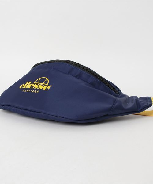 ellesse（エレッセ）の「ellesse Fanny Pack (NAVY/BRILLIANT YELLOW)（ボディバッグ/ウエストポーチ）」 WEAR