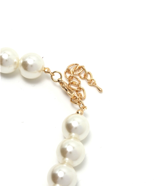 WEGO（ウィゴー）の「WEGO/ミニパールネックレス（ネックレス・レディース・ホワイト・FREE）」の3枚目の写真