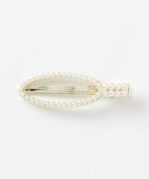 パール付きヘアピン