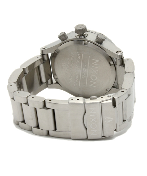 NIXON(ニクソン)の「THE 42-20 CHRONO(アナログ腕時計・レディース・ブラック/ホワイト/コーラル/シルバー系その他・FREE)」の10枚目の写真