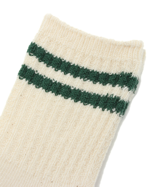 B:MING by BEAMS（ビーミングバイビームス）の「anony / KIDSオーガニック2ラインソックス（ソックス/靴下・キッズ・レッド/イエロー/ブルー・16-19CM/13-16CM）」の6枚目の写真