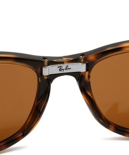 Ray BEAMS（レイビームス）の「Ray-Ban / "WAYFARER" サングラス（サングラス・レディース・ブラック/ブラウン・ONE SIZE）」の7枚目の写真