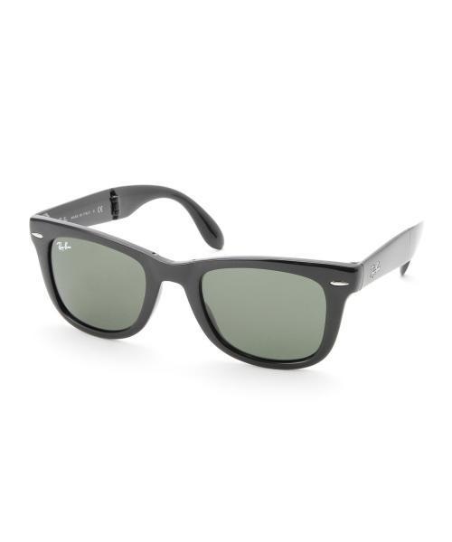 Ray BEAMS（レイビームス）の「Ray-Ban / "WAYFARER" サングラス（サングラス・レディース・ブラック/ブラウン・ONE SIZE）」の4枚目の写真